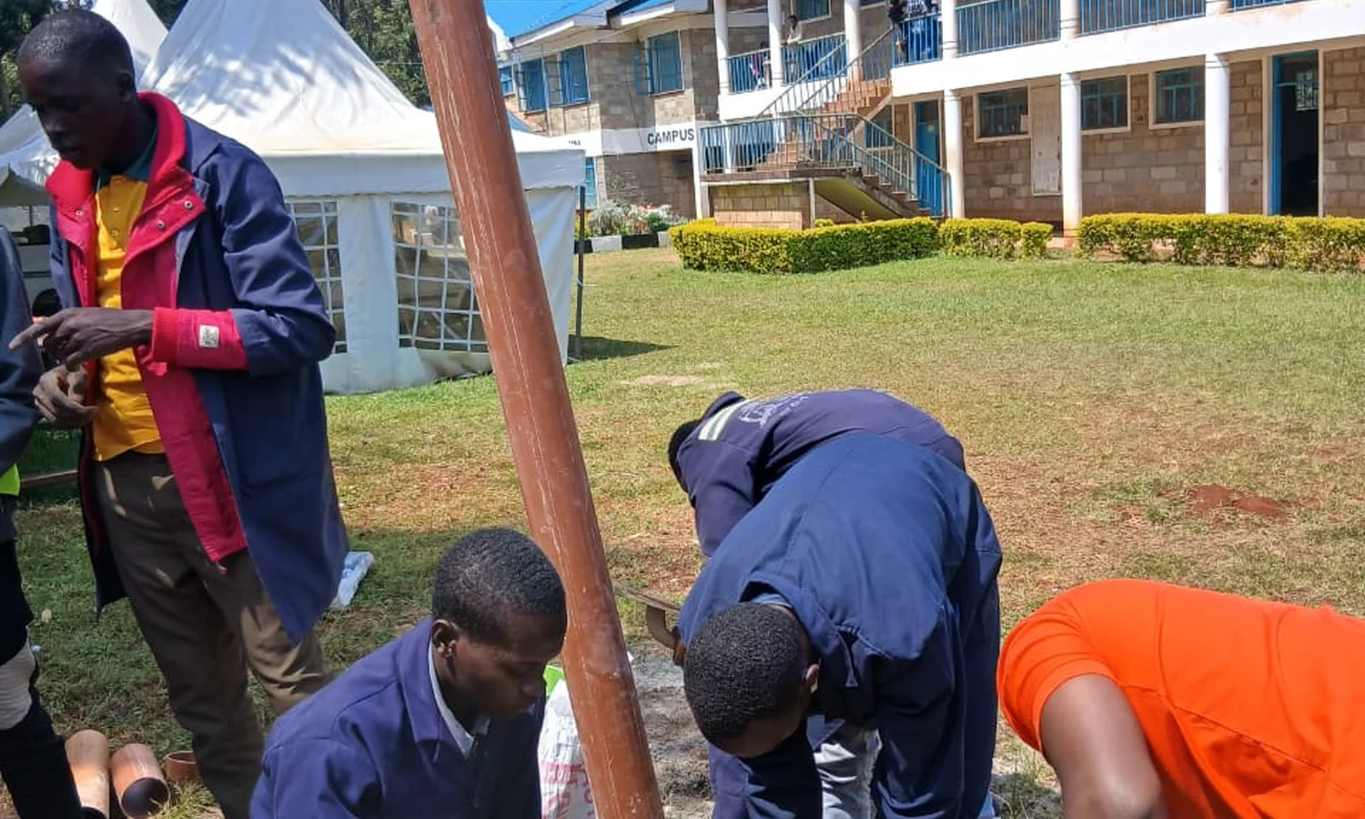 Litein Campus plumbing practical 5