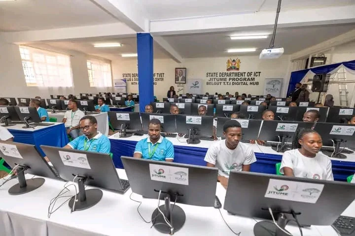 Students undertaking practical training at Sosiot Campus